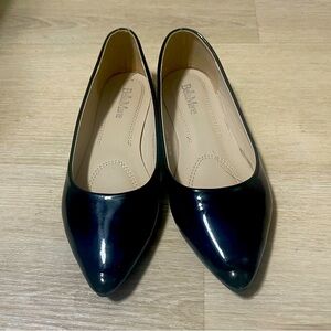 Black Pointed flats